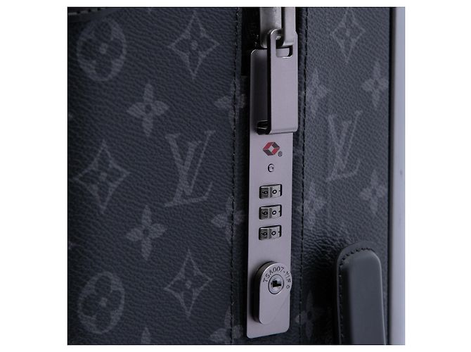 Louis Vuitton Black Monogram Eclipse Horizon Business 55 Negro - vista 6
