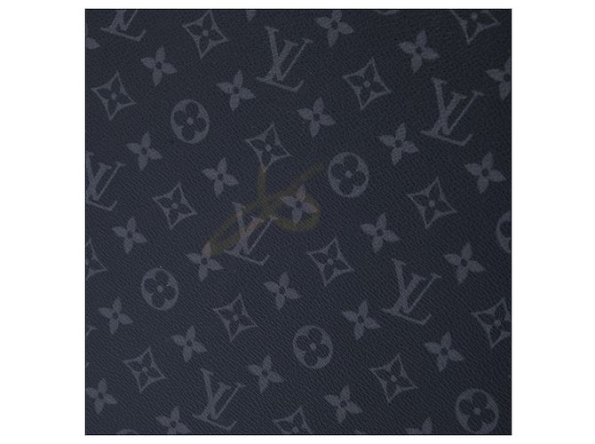 Louis Vuitton Black Monogram Eclipse Horizon Business 55 Negro - vista 7