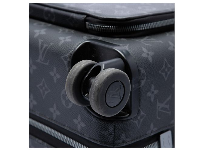 Louis Vuitton Black Monogram Eclipse Horizon Business 55 Negro - vista 8