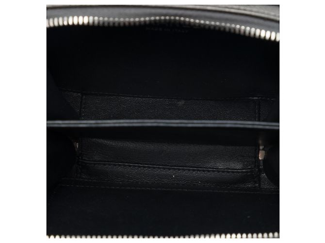 Chanel Vanity Case Small Metallic Caviar CC Filigree Grigio Marrone Grigio antracite - vista 4
