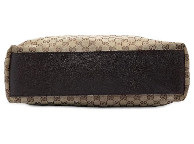 Gucci Beige GG Canvas Web Vertical Tote - Ansicht 3