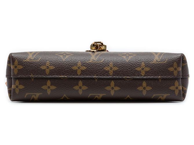 Louis Vuitton Brown Monogram Moon Pochette Marrone - vista 3