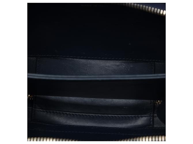 Chanel Blue Small Jersey CC Filigree Vanity Case - vista 4