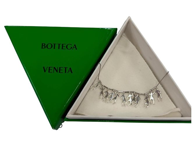 Collana lunga Bottega Veneta AG925 Argento - vista 2
