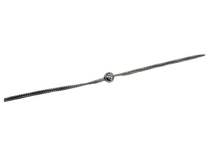 Collana lunga Bottega Veneta AG925 Argento - vista 7