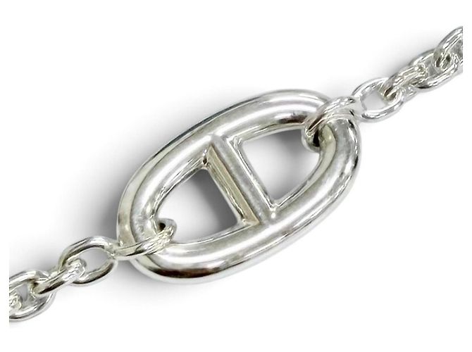 Hermès Bracciale Hermes Chaine d'Ancre Farandole Argento - vista 4