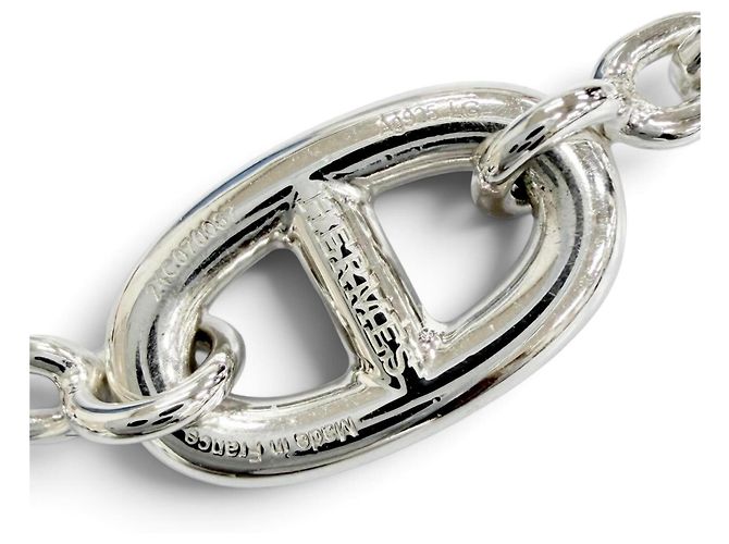 Hermès Bracciale Hermes Chaine d'Ancre Farandole Argento - vista 6