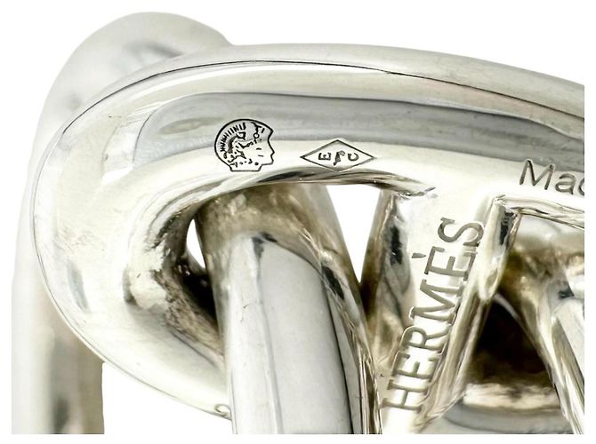Hermès Pulsera Hermes Chaine d'Ancre PM Silver Charm Plata - vista 10