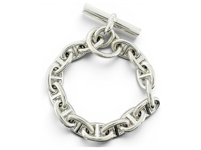 Hermès Pulsera Hermes Chaine d'Ancre PM Silver Charm Plata - vista 2
