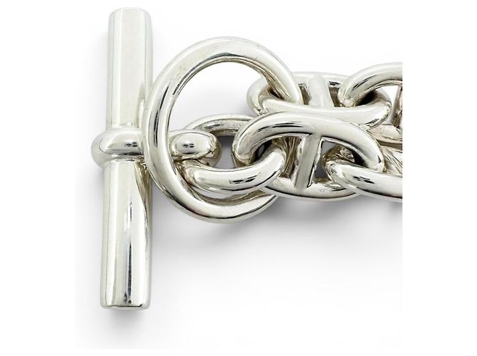 Hermès Pulsera Hermes Chaine d'Ancre PM Silver Charm Plata - vista 5