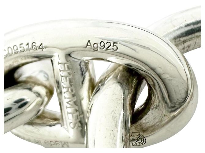 Hermès Pulsera Hermes Chaine d'Ancre PM Silver Charm Plata - vista 7