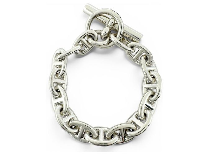 Hermès Bracciale HERMES Chaine d'Ancre PM Silver Charm Argento - vista 2
