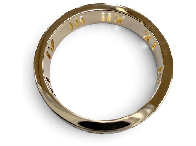 Anello Fascia Tiffany & Co. in Oro Rosa e Diamanti D'oro - vista 4
