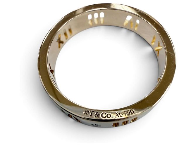 Anello Fascia Tiffany & Co. in Oro Rosa e Diamanti D'oro - vista 5