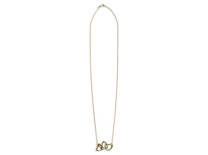 Tiffany & Co Collana Pendente Tiffany Triple Heart D'oro - vista 3