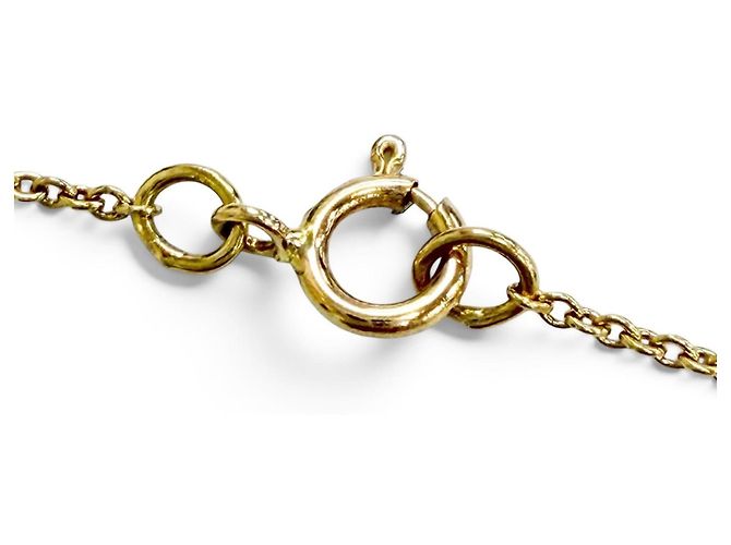 Tiffany & Co Collana Pendente Tiffany Triple Heart D'oro - vista 7