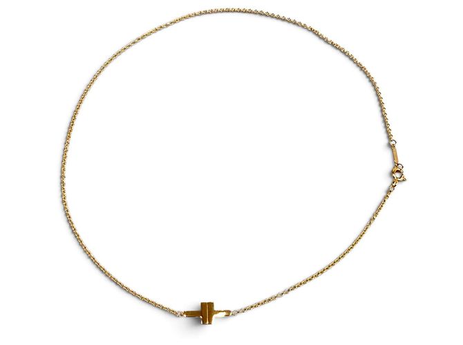Tiffany & Co Bracciale Tiffany T TWO a doppia catena D'oro - vista 6