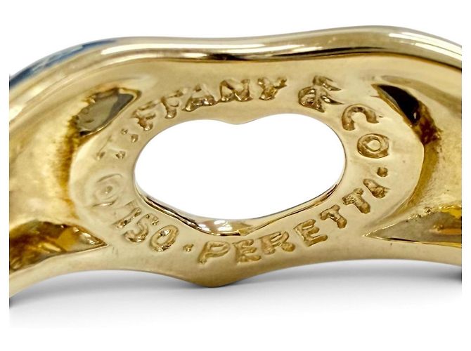 Anel Open Heart Elsa Peretti da Tiffany & Co. Dourado - vista 8