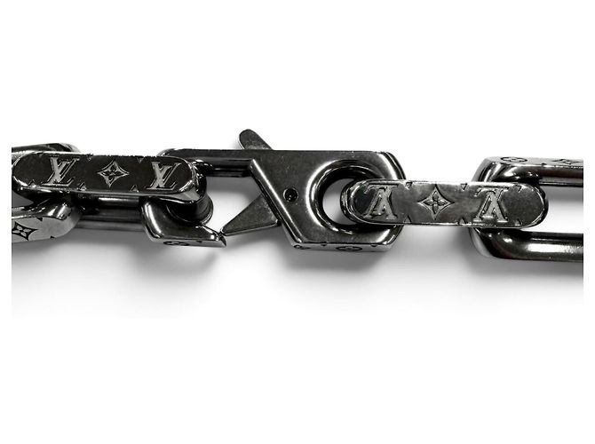Louis Vuitton M00307 Collier Chain Monogram Necklace Argento - vista 5