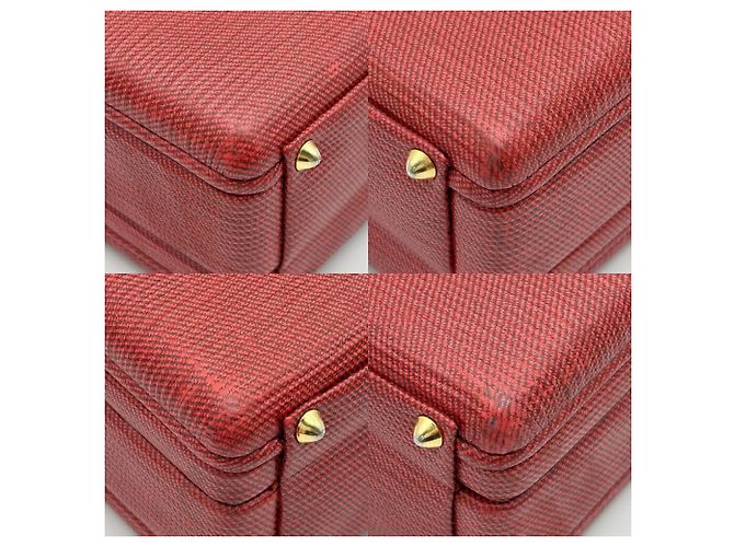 Borsa a tracolla Fendi in pelle rossa Rosso - vista 13