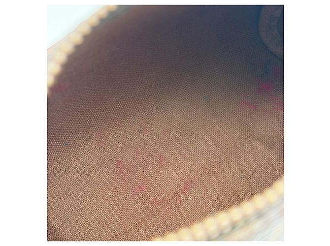 Bolso Louis Vuitton Monogram Mini Speedy Boston Bag M41534 Castaño - vista 18