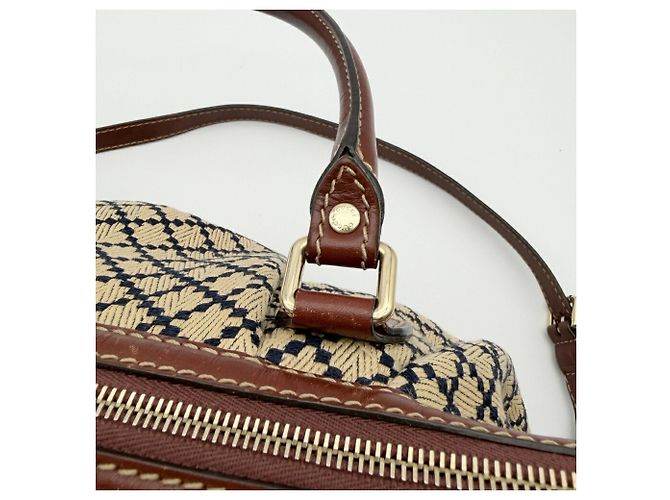 Borsa a tracolla Gucci Diamante Sukey Marrone Beige - vista 11