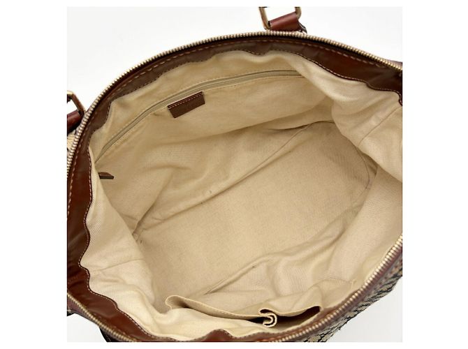 Borsa a tracolla Gucci Diamante Sukey Marrone Beige - vista 18