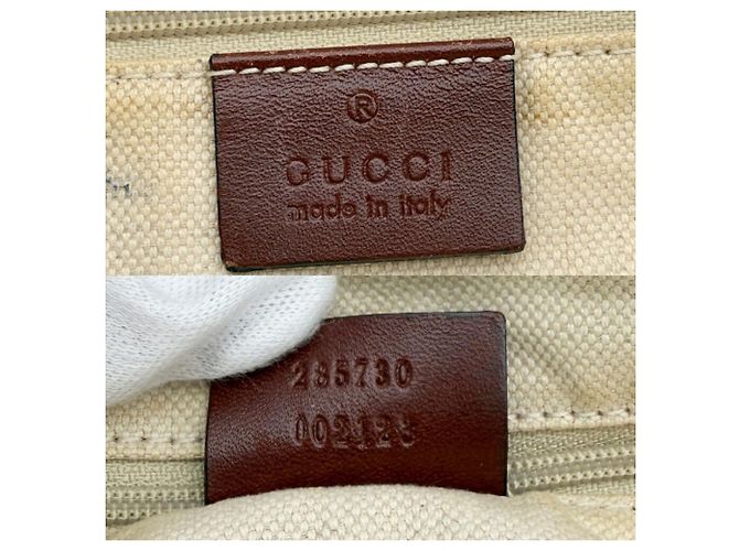 Borsa a tracolla Gucci Diamante Sukey Marrone Beige - vista 20