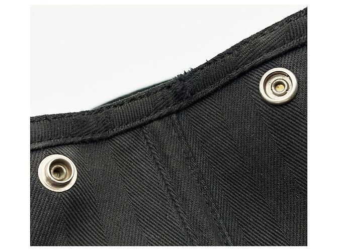 Hermès Borsa Tote Hermes Valparaiso PM Nero - vista 8