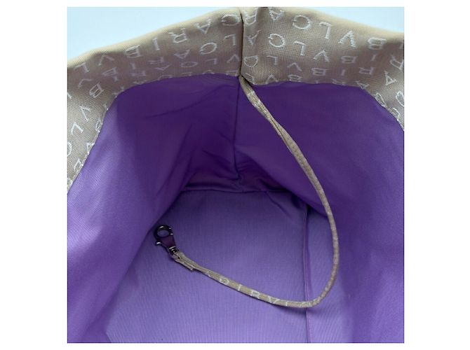 Bulgari Bvlgari Tote Mania Bag Braun Beige - Ansicht 20