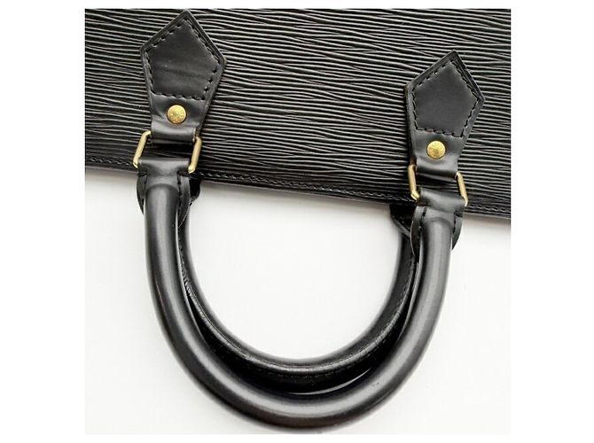 Borsa Louis Vuitton Epi Triangle Nero - vista 10