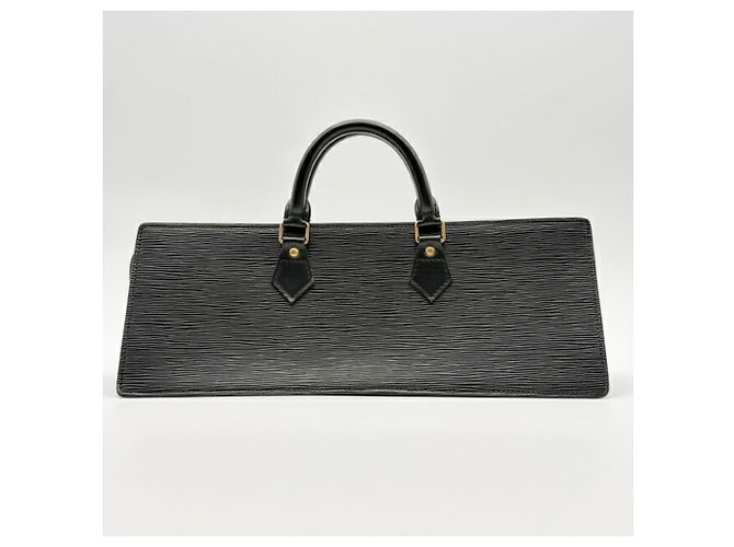 Borsa Louis Vuitton Epi Triangle Nero - vista 3