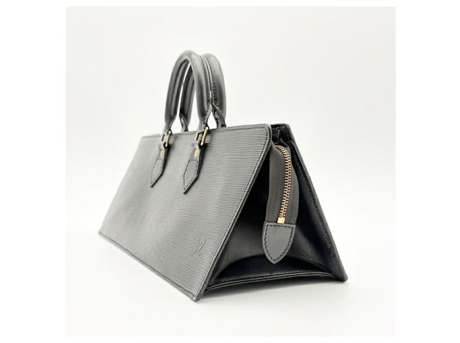 Borsa Louis Vuitton Epi Triangle Nero - vista 5