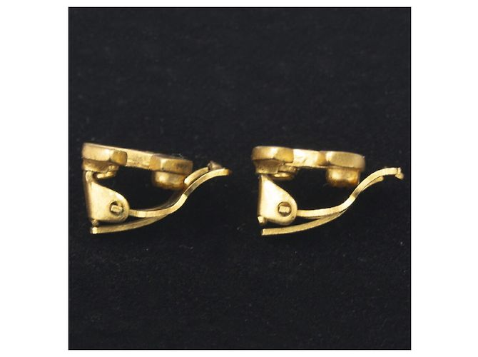 Orecchini a clip Chanel Coco Mark in oro D'oro - vista 7