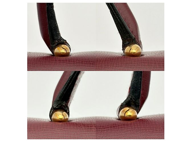 Borsa Cartier Must in pelle Bordeaux Bordò - vista 10