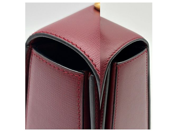 Borsa Cartier Must in pelle Bordeaux Bordò - vista 12