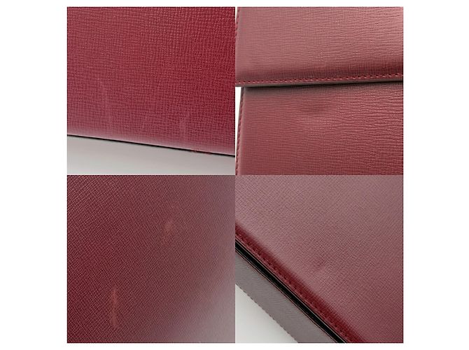 Borsa Cartier Must in pelle Bordeaux Bordò - vista 14