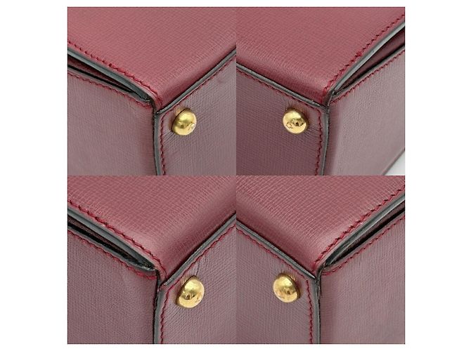 Borsa Cartier Must in pelle Bordeaux Bordò - vista 15