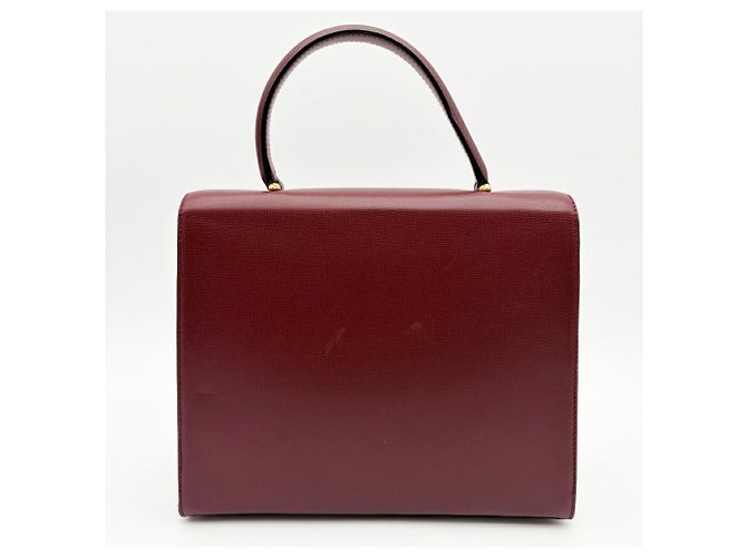 Borsa Cartier Must in pelle Bordeaux Bordò - vista 3