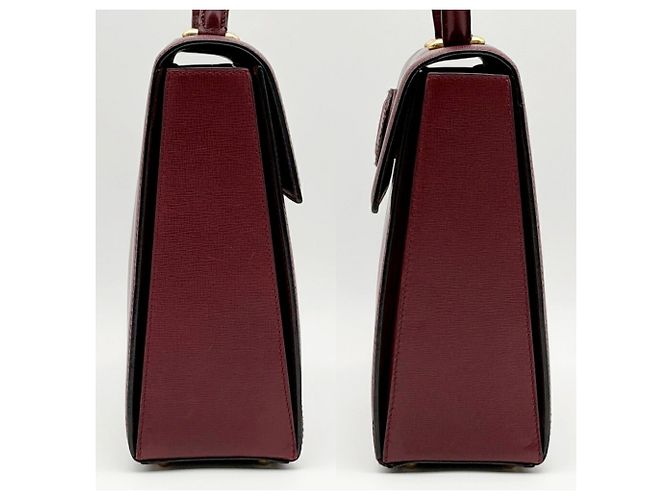 Borsa Cartier Must in pelle Bordeaux Bordò - vista 5