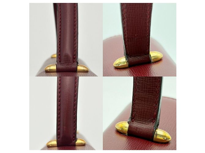 Borsa Cartier Must in pelle Bordeaux Bordò - vista 9