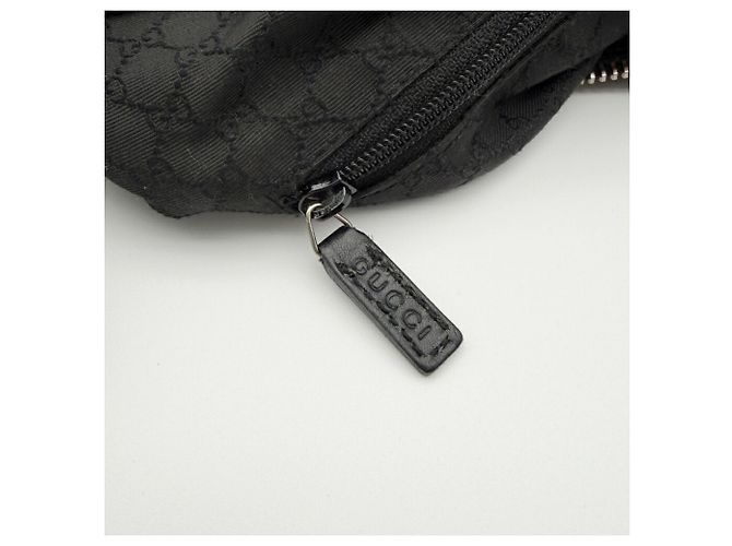 Borsa a tracolla in pelle e denim da uomo Gucci Nero - vista 19