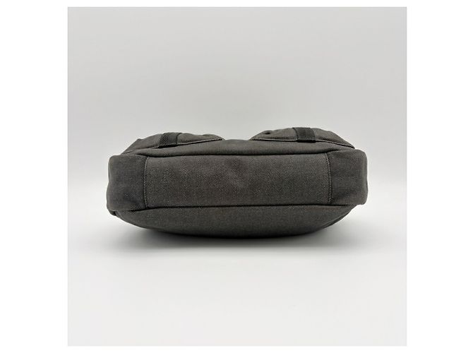 Borsa a tracolla in pelle e denim da uomo Gucci Nero - vista 7