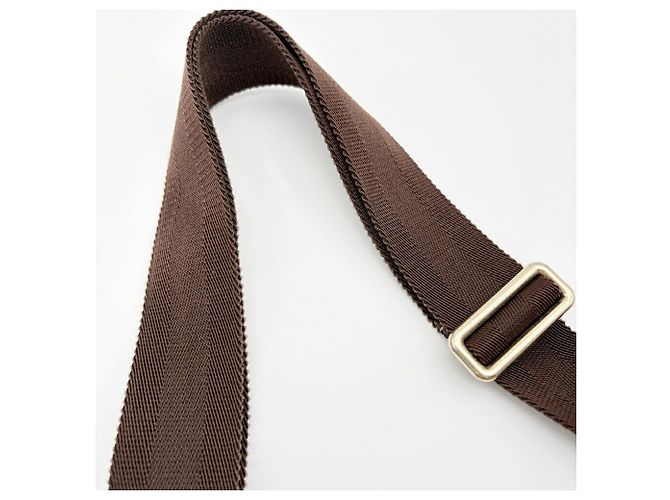 Borsa a tracolla Gucci GG Supreme da uomo Marrone Beige - vista 8