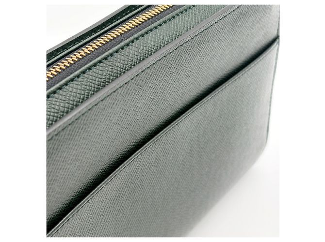 Pochette Louis Vuitton in pelle Taiga - vista 12