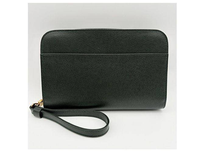 Pochette Louis Vuitton in pelle Taiga - vista 3