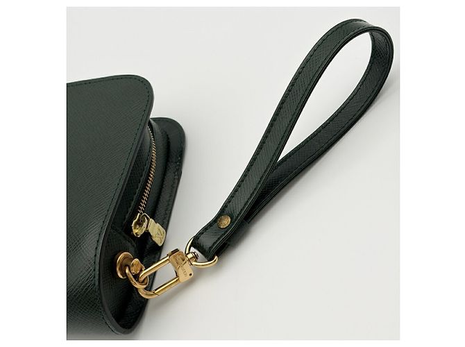 Pochette Louis Vuitton in pelle Taiga - vista 6