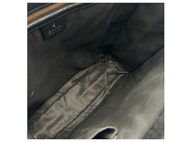 Borsa Tote Gucci GG Canvas Nero - vista 17