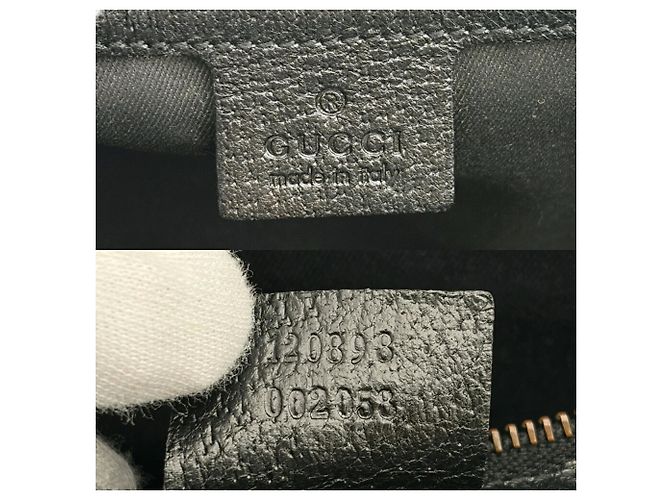 Borsa Tote Gucci GG Canvas Nero - vista 21