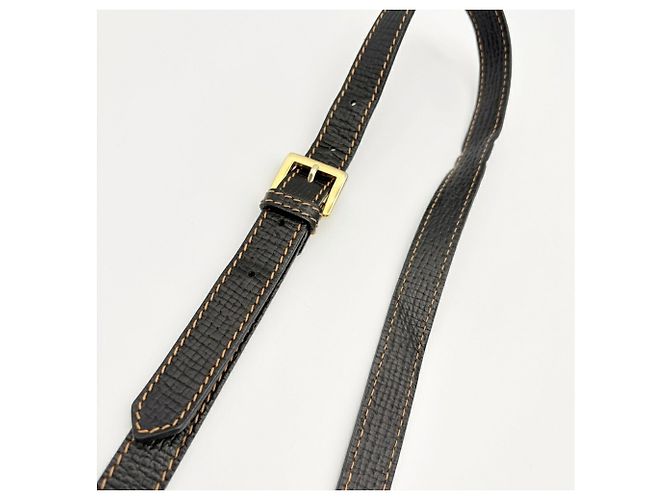 Borsa a tracolla in pelle da donna Loewe Nero - vista 10